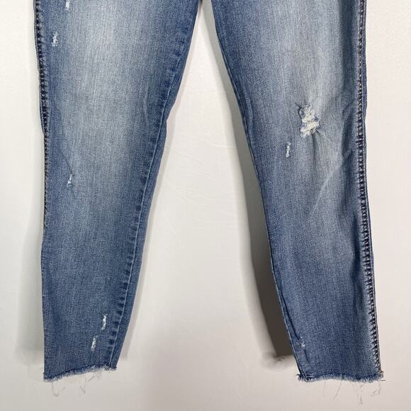 Kut From The Kloth 4 Connie High Rise Fab Ab Crop Jeans Stretchy Denim Cotton - Picture 4 of 13